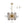 LightFixturesUSA - Modern 18 - Light Cluster Gray Glass Bubble Chandelier - Chandelier - Gray - 