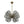 Load image into Gallery viewer, LightFixturesUSA - Modern 18 - Light Cluster Gray Glass Bubble Chandelier - Chandelier - Gray (Pre - Order) - 
