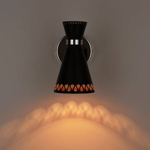 LightFixturesUSA - Modern 180 - Degree Adjustable Conical 1 - Light Wall Sconce - Wall Sconce - 2 Packs - 