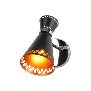 LightFixturesUSA - Modern 180 - Degree Adjustable Conical 1 - Light Wall Sconce - Wall Sconce - 2 Packs - 