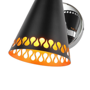 LightFixturesUSA - Modern 180 - Degree Adjustable Conical 1 - Light Wall Sconce - Wall Sconce - 2 Packs - 