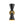 LightFixturesUSA-Modern 2-Light Black Brass Metal Hourglass Vanity Wall Sconce-Wall Sconce-2 Packs-
