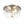 Load image into Gallery viewer, LightFixturesUSA - Modern 2 - Light Clear Glass Round Flush Mount Light - Ceiling Light - Nickel - 
