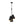 Load image into Gallery viewer, LightFixturesUSA - Modern 3 - Light Cluster Metal Conical Shade Chandelier - Chandelier - Black - 
