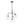 LightFixturesUSA - Modern 4 - Light Clear Glass Bubble Hanging Sputnik Chandelier - Chandelier - Oil Rubbed Bronze - 