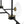 LightFixturesUSA - Modern 6 - light Clear Glass Dimmable LED Linear Island Chandelier - Chandelier - Black (Pre - Order) - 