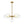 LightFixturesUSA - Modern 7 - light Hammered Glass Globe Tier Sputnik Chandelier - Chandelier - Brass - 