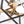 LightFixturesUSA - Modern Black Brass Clear Glass Square Cage Semi Flush Mount - Ceiling Light - 16.5in - 