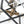 LightFixturesUSA - Modern Black Brass Clear Glass Square Cage Semi Flush Mount - Ceiling Light - 16.5in - 