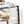 LightFixturesUSA - Modern Black Brass Clear Glass Square Cage Semi Flush Mount - Ceiling Light - 16.5in - 