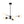 LightFixturesUSA-Modern Black Opal Glass Globe Sputnik Chandelier-Chandelier-6-Lt-