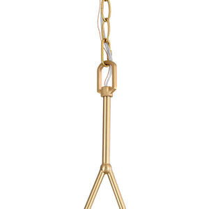 LightFixturesUSA - Modern Candle Style Fabric Wide Drum Cage Pendant Light - Chandelier - 19.7 in - 