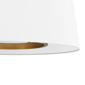 LightFixturesUSA - Modern Candle Style Fabric Wide Drum Cage Pendant Light - Chandelier - 19.7 in - 