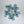 LightFixturesUSA - Modern Cluster Blue Glass Bubble Semi Flush Chandelier - Chandelier - Blue Bubble - 