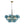 LightFixturesUSA - Modern Cluster Blue Glass Globe Bubble Chandelier - Chandelier - Blue Bubbles - 