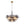 LightFixturesUSA - Modern Cluster Gradient Gray Glass Globe Bubble Chandelier - Chandelier - Gray Bubble (Exclusive Offer) - 