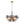 LightFixturesUSA - Modern Cluster Gradient Gray Glass Globe Bubble Chandelier - Chandelier - Gray Bubble (Exclusive Offer) - 
