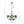 Load image into Gallery viewer, LightFixturesUSA - Modern Cluster Gradient Green Glass Globe Bubble Chandelier - Chandelier - Green Bubble (Exclusive Offer) - 

