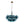 LightFixturesUSA - Modern Cluster Gradual Blue Glass Globe Bubble Chandelier - Chandelier - Blue Bubble - 