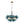 LightFixturesUSA - Modern Cluster Gradual Blue Glass Globe Bubble Chandelier - Chandelier - Blue Bubble - 