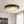 LightFixturesUSA-Modern Dimmable LED Iron Mesh Circular Flush Mount Light-Ceiling Light-Black-