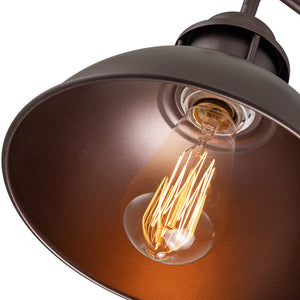 LightFixturesUSA-Modern Farmhouse 3-light Island Pot Lid Dome Pendant-Chandelier-Brushed Antique Silver-