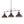LightFixturesUSA-Modern Farmhouse 3-light Island Pot Lid Dome Pendant-Chandelier-Brushed Antique Silver-
