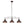 LightFixturesUSA-Modern Farmhouse 3-light Island Pot Lid Dome Pendant-Chandelier-Brushed Antique Silver-