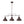 Load image into Gallery viewer, LightFixturesUSA - Modern Farmhouse 3 - light Island Pot Lid Dome Pendant - Chandelier - Dark Copper - 
