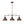Load image into Gallery viewer, LightFixturesUSA - Modern Farmhouse 3 - light Island Pot Lid Dome Pendant - Chandelier - Dark Copper - 
