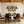 Load image into Gallery viewer, LightFixturesUSA - Modern Farmhouse 3 - light Island Pot Lid Dome Pendant - Chandelier - Dark Copper - 
