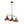 Load image into Gallery viewer, LightFixturesUSA - Modern Farmhouse 3 - light Island Pot Lid Dome Pendant - Chandelier - Rusty Bronze - 
