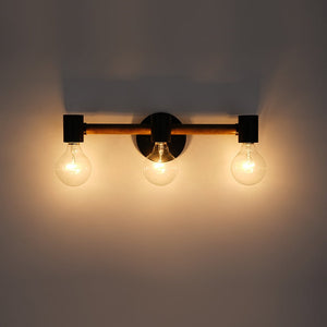 LightFixturesUSA - Modern Farmhouse 3 - Light Vanity Wall Sconce - Wall Sconce - 17.3 in - 