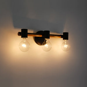 LightFixturesUSA - Modern Farmhouse 3 - Light Vanity Wall Sconce - Wall Sconce - 17.3 in - 