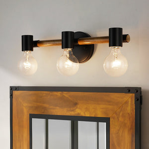 LightFixturesUSA - Modern Farmhouse 3 - Light Vanity Wall Sconce - Wall Sconce - 17.3 in - 