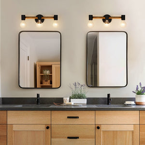LightFixturesUSA - Modern Farmhouse 3 - Light Vanity Wall Sconce - Wall Sconce - 17.3 in - 