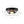 LightFixturesUSA-Modern Farmhouse Black Round Glass Semi Flush Mount-Ceiling Light-13 in-