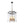 LightFixturesUSA - Modern Farmhouse Clear Glass Large Lantern Pendant Light - Chandelier - 15.7in - 