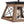 LightFixturesUSA - Modern Farmhouse Geometric Lantern Pendant Light - Pendant Light - Brown - 