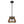 LightFixturesUSA - Modern Farmhouse Geometric Lantern Pendant Light - Pendant Light - Brown - 