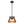 LightFixturesUSA - Modern Farmhouse Geometric Lantern Pendant Light - Pendant Light - Brown - 