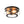 LightFixturesUSA - Modern Farmhouse Seeded Glass Round Ceiling Light - Ceiling Light - Oil - Rubbed Bronze - 