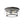 LightFixturesUSA - Modern Farmhouse Seeded Glass Round Ceiling Light - Ceiling Light - Oil - Rubbed Bronze - 