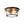 LightFixturesUSA - Modern Farmhouse Seeded Glass Round Ceiling Light - Ceiling Light - Oil - Rubbed Bronze - 