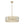 LightFixturesUSA - Modern Glam Brass 6 - Light Crystal Drum Cage Chandelier - Chandelier - Brass - 