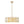 LightFixturesUSA - Modern Glam Brass 6 - Light Crystal Drum Cage Chandelier - Chandelier - Brass - 