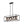 LightFixturesUSA - Modern Industrial Cross Linear Island Chandelier - Chandelier - 5 - Light - 