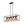 LightFixturesUSA - Modern Industrial Cross Linear Island Chandelier - Chandelier - 5 - Light - 