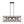 LightFixturesUSA - Modern Industrial Cross Linear Island Chandelier - Chandelier - 5 - Light - 