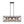 Load image into Gallery viewer, LightFixturesUSA - Modern Industrial Cross Linear Island Chandelier - Chandelier - 5 - Light - 
